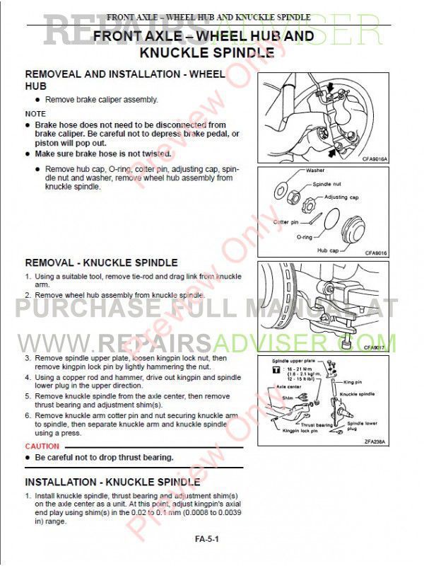 Nissan Ud Trucks Repair Manuals Download Wiring Diagram ...