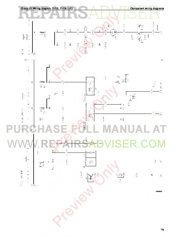 Volvo Trucks Fm7  9  10  12  Fh12  16  Nh12 Wiring Diagrams