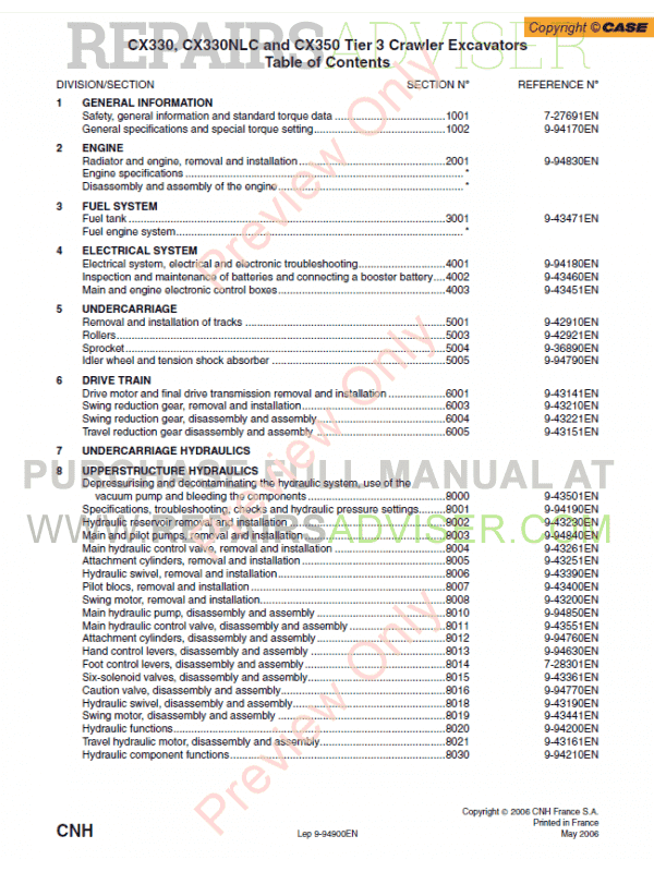 Case Cx130 Manual Ebook