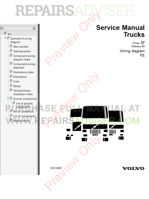 Volvo Service Manual Trucks Wiring Diagram Diagram Base Website