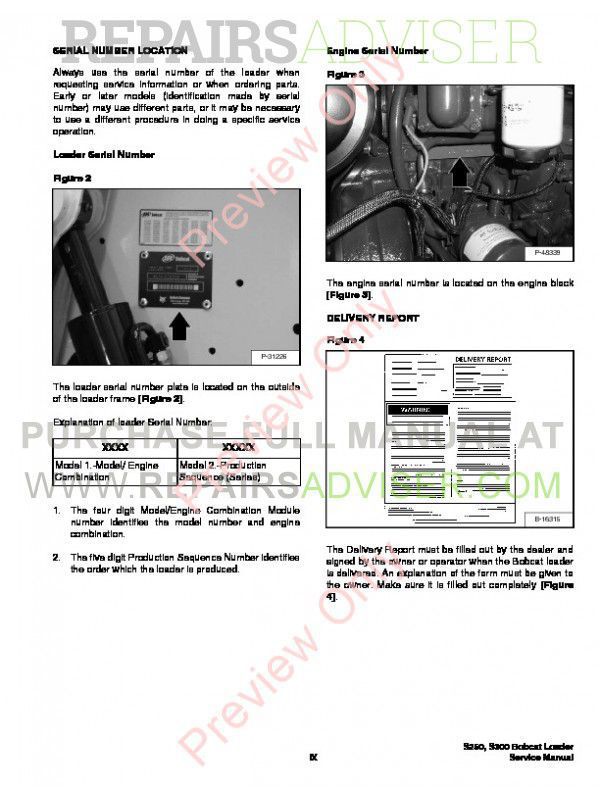 Bobcat T300 Parts Manual Ebook