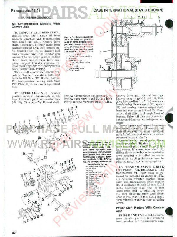 free tractor repair manual pdf