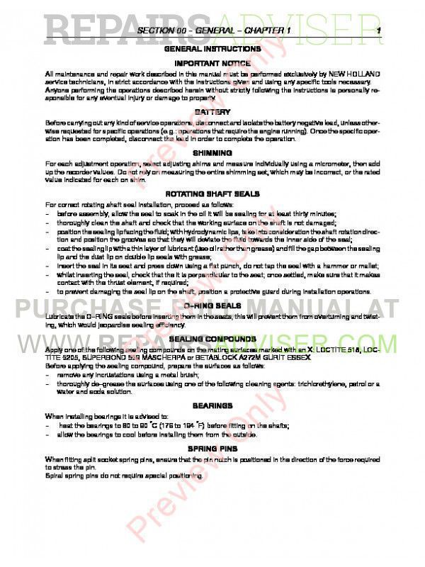 New Holland Tn65 Repair Manual New Holland Tn65 Repair Manual
