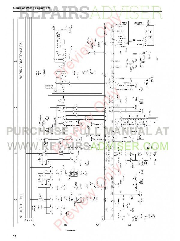 Volvo Truck FM Euro5 Service Manual PDF Wiring Diagrams  